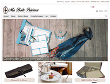 Tablet Screenshot of maboiteprecieuse.com